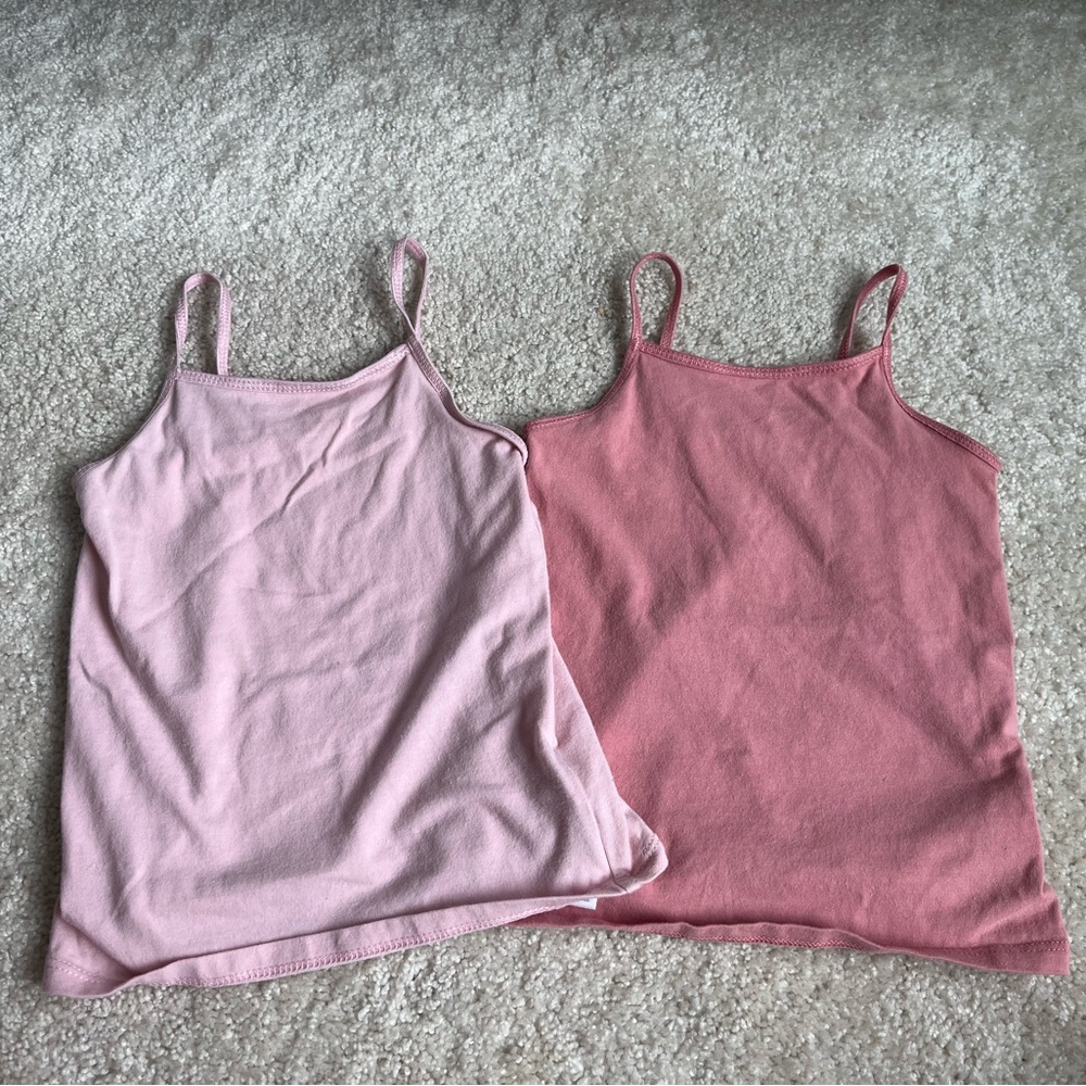 Old Navy Kids Tank Tops - Light Pink and Dark Pink 3T